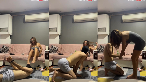 Köpek gibi tapıyor